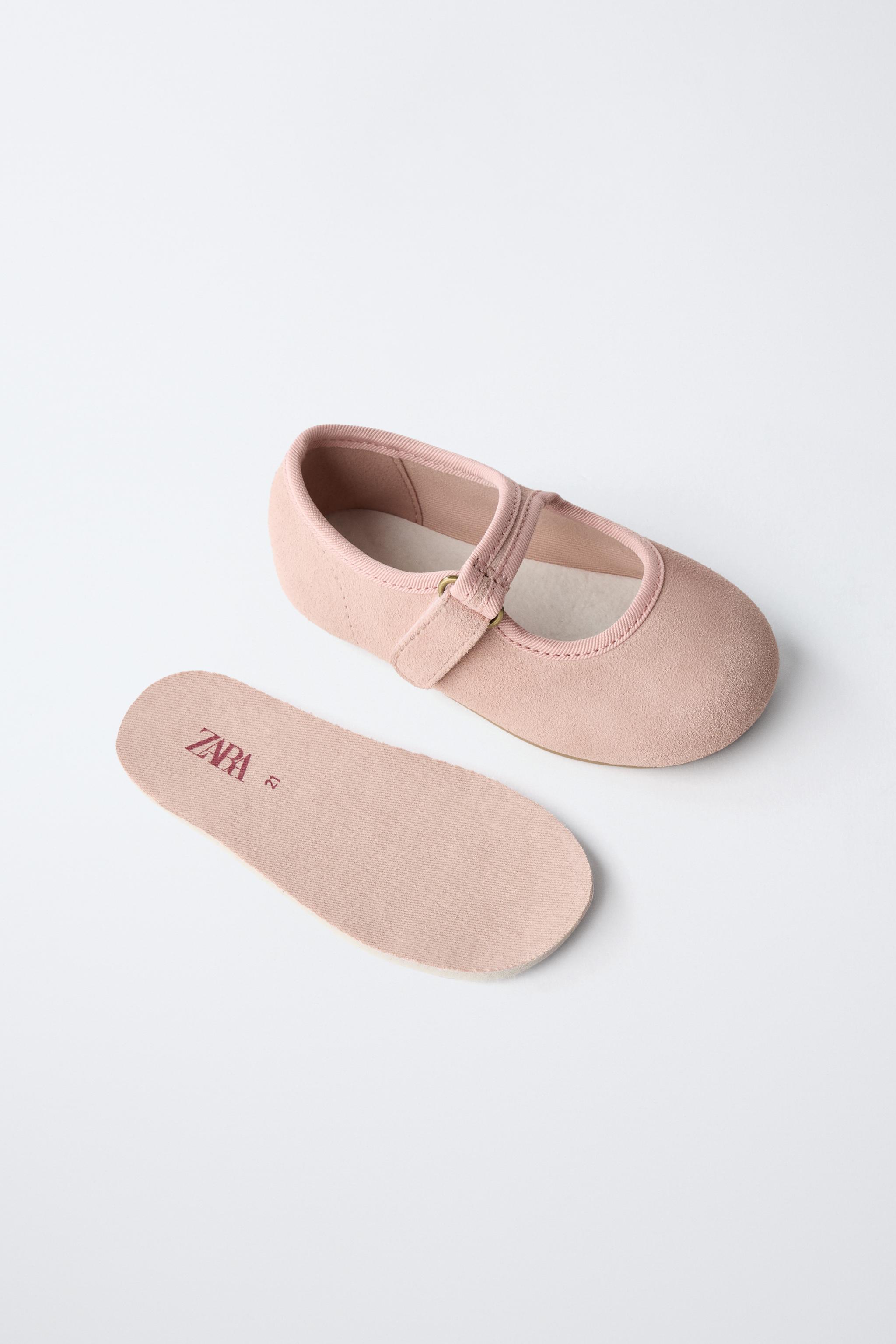 BAREFOOT LEATHER BALLET FLATS